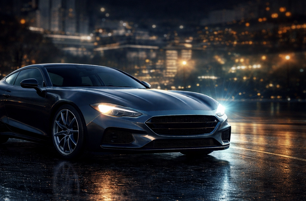 Modern automotive dealership