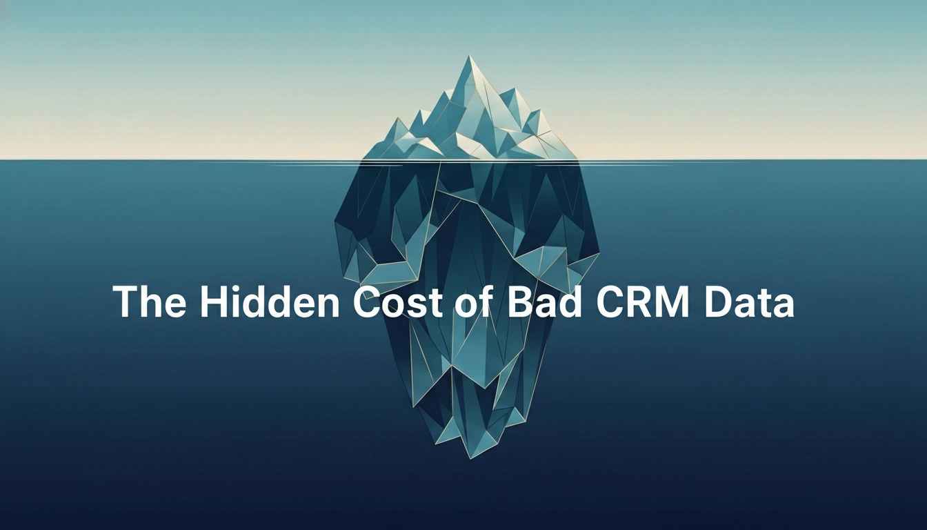The Hidden Cost of Bad CRM Data